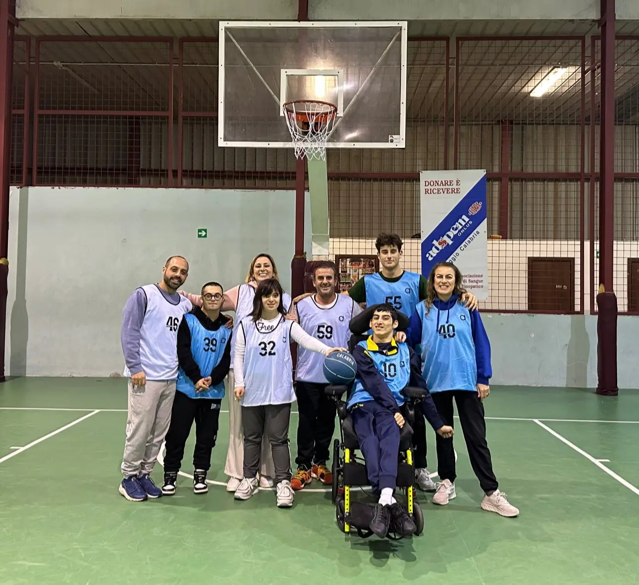 Aleandre Basket RC celebra il 3 dicembre con il Baskin: «Lo sport dove ognuno è protagonista»\n