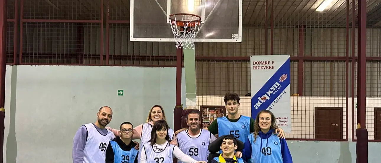 Aleandre Basket RC celebra il 3 dicembre con il Baskin: «Lo sport dove ognuno è protagonista»\n