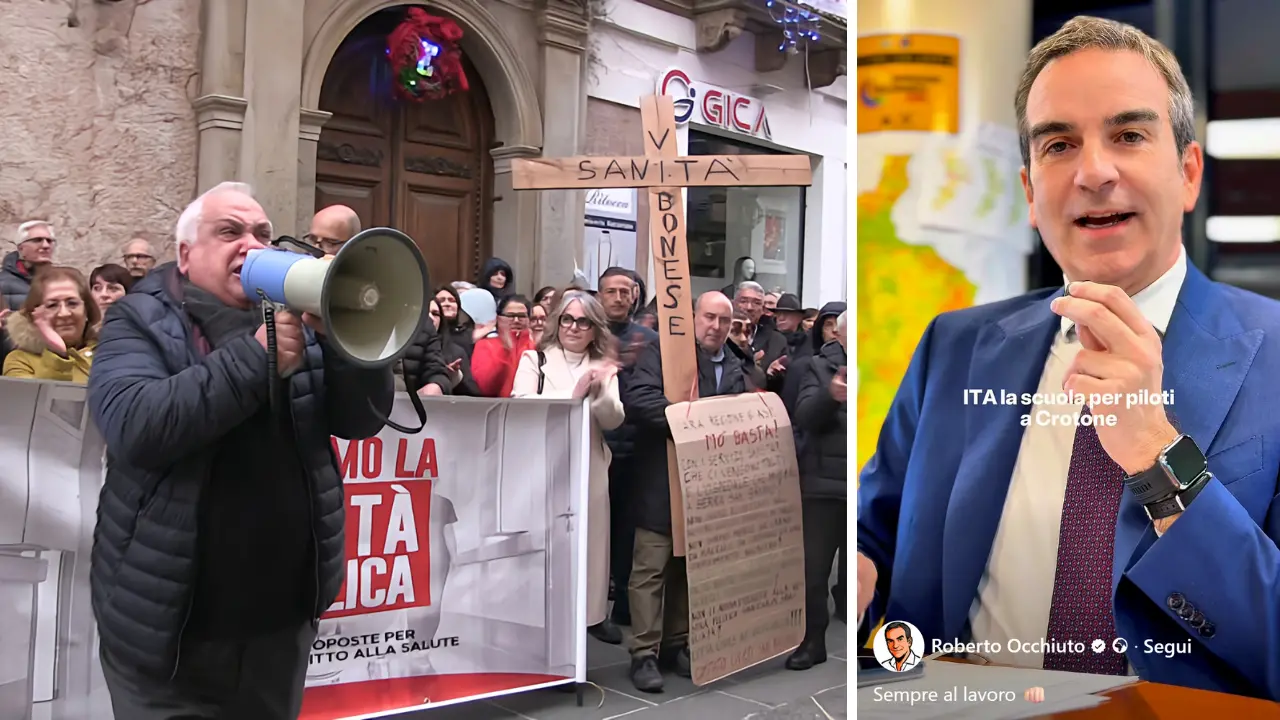 Sanità, vecchi megafoni a Vibo e sfavillanti reel in Regione: sulla comunicazione con Occhiuto non c’è partita\n