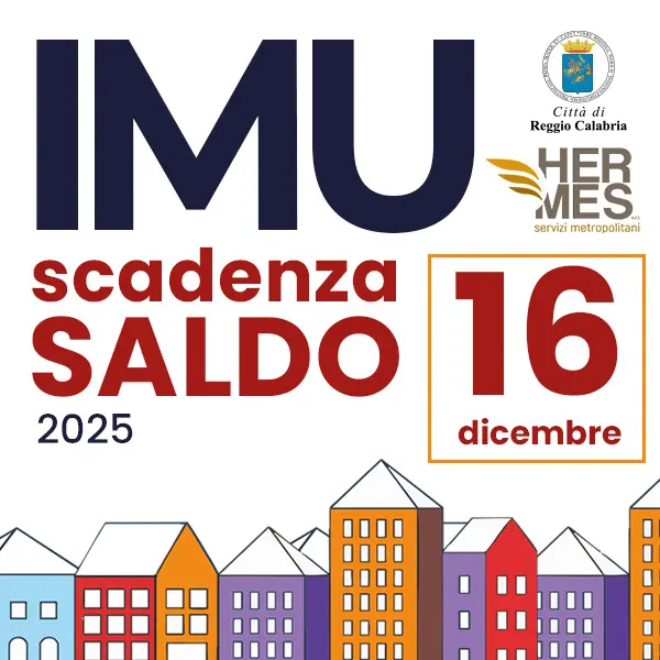 Reggio, scadenza saldo Imu\u00A02025: pagamento entro il 16 dicembre\n
