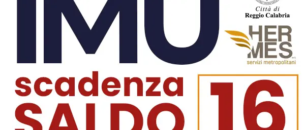 Reggio, scadenza saldo Imu\u00A02025: pagamento entro il 16 dicembre\n