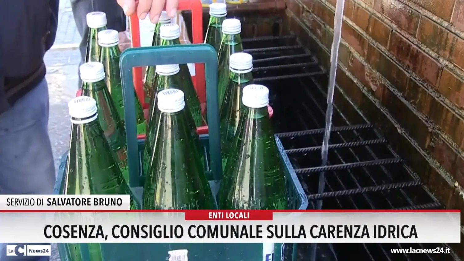 Cosenza, consiglio comunale sulla carenza idrica
