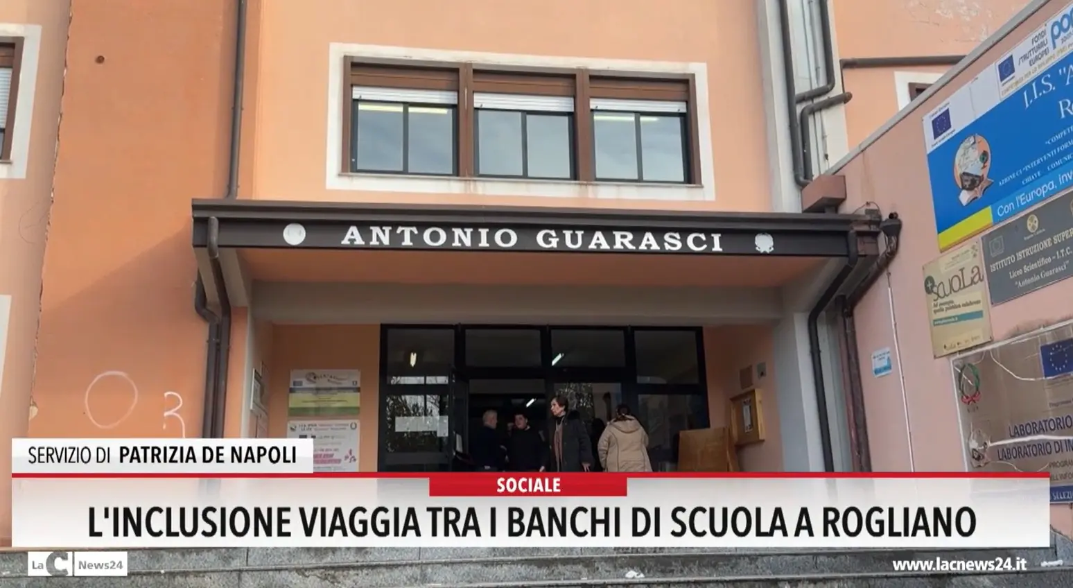 L'inclusione viaggia tra i banchi di scuola a Rogliano
