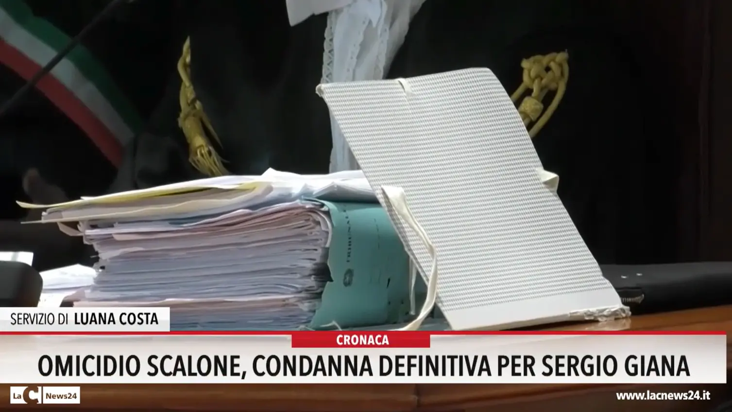 Omicidio Scalone, condanna definitiva per Sergio Giana