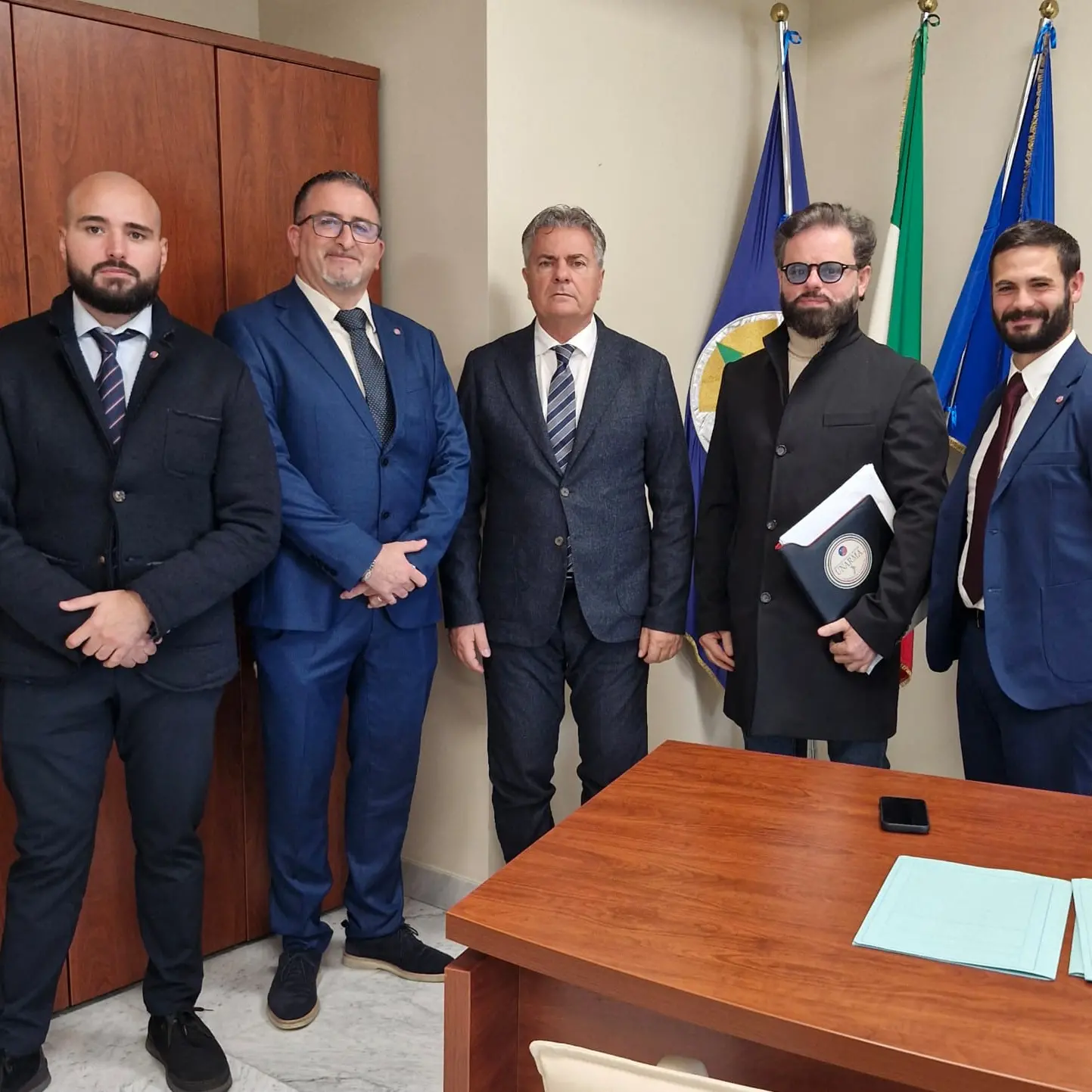 Reggio, delegazione Unarma incontra il\u00A0Vice Presidente della Regione Calabria\n
