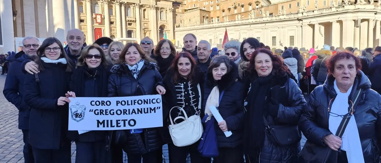 Mileto, il Polifonico Gregorianum tra i protagonisti a Roma del Giubileo dei Cori e delle Corali\n