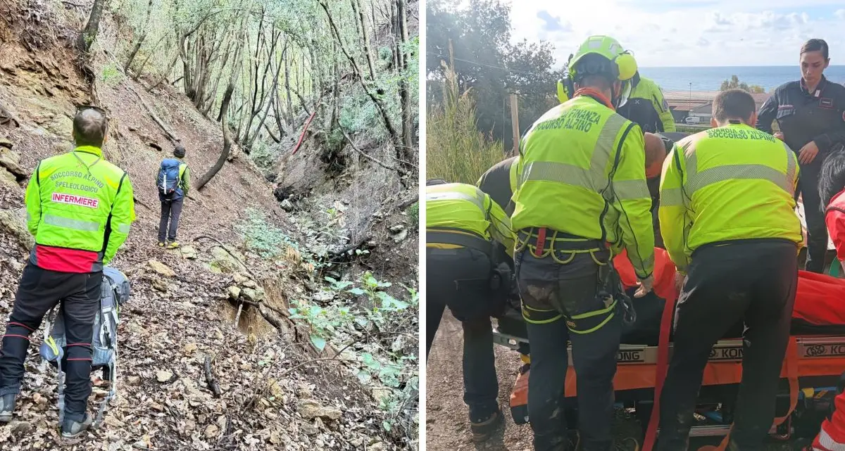 Maierà, anziano esce di casa e\u00A0finisce in una zona impervia: ritrovato dopo 24 ore di ricerca\n\n\n\n\n