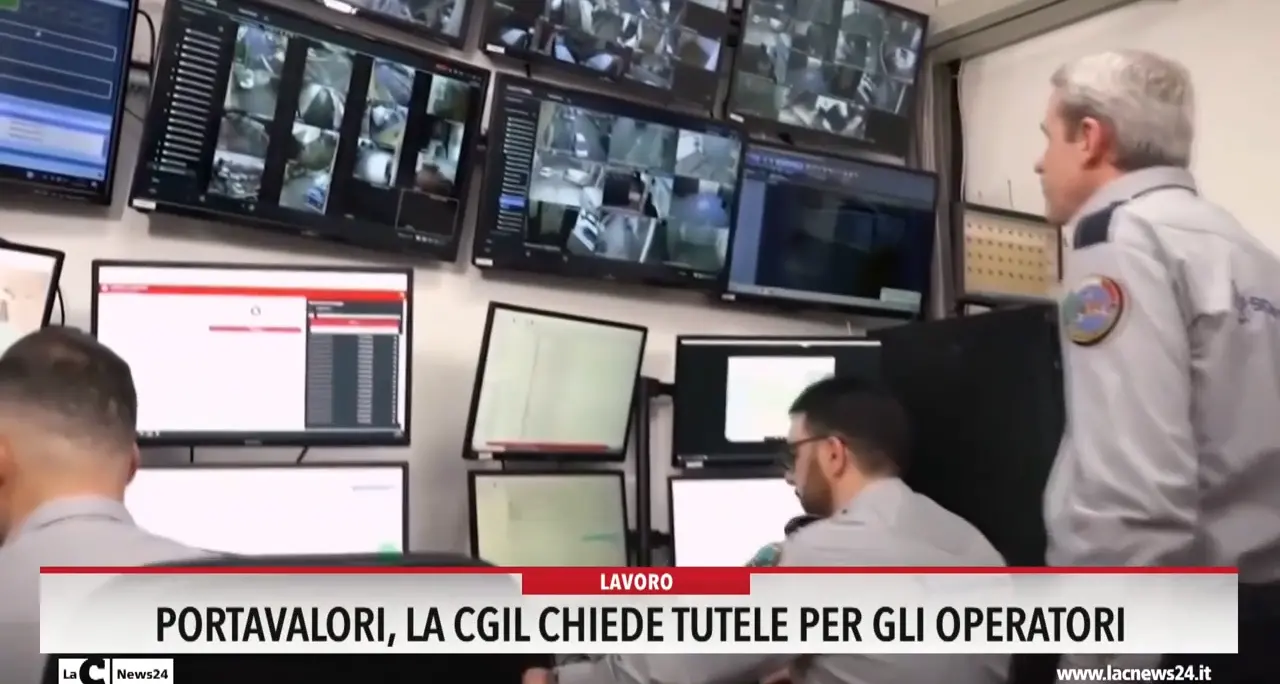 Portavalori, la Cgil chiede tutele per gli operatori