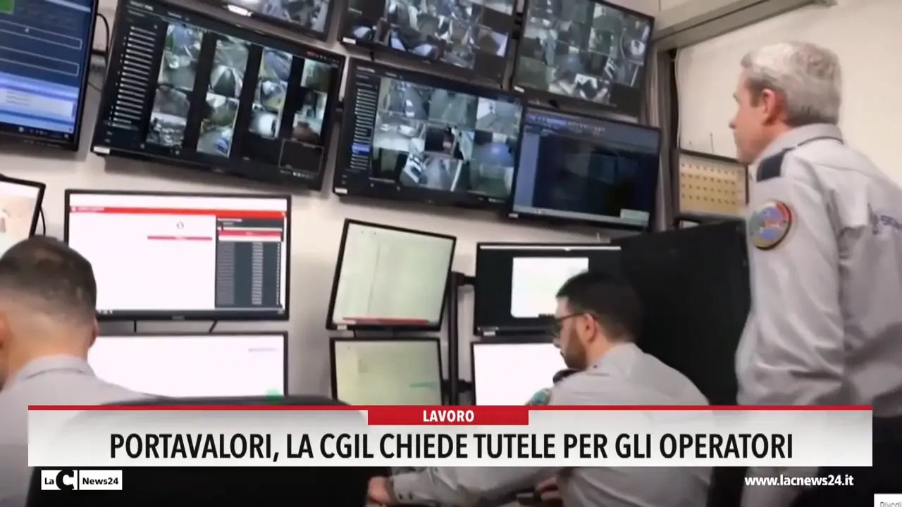 Portavalori, la Cgil chiede tutele per gli operatori