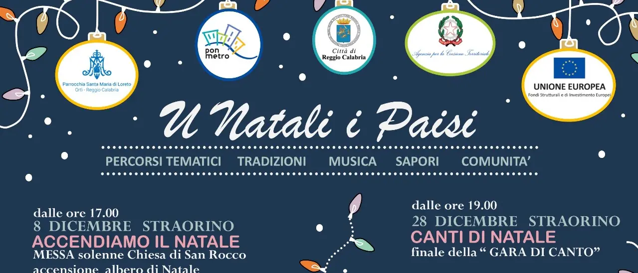 A Ortì tutto pronto per la manifestazione “U Natali i Paisi”\n