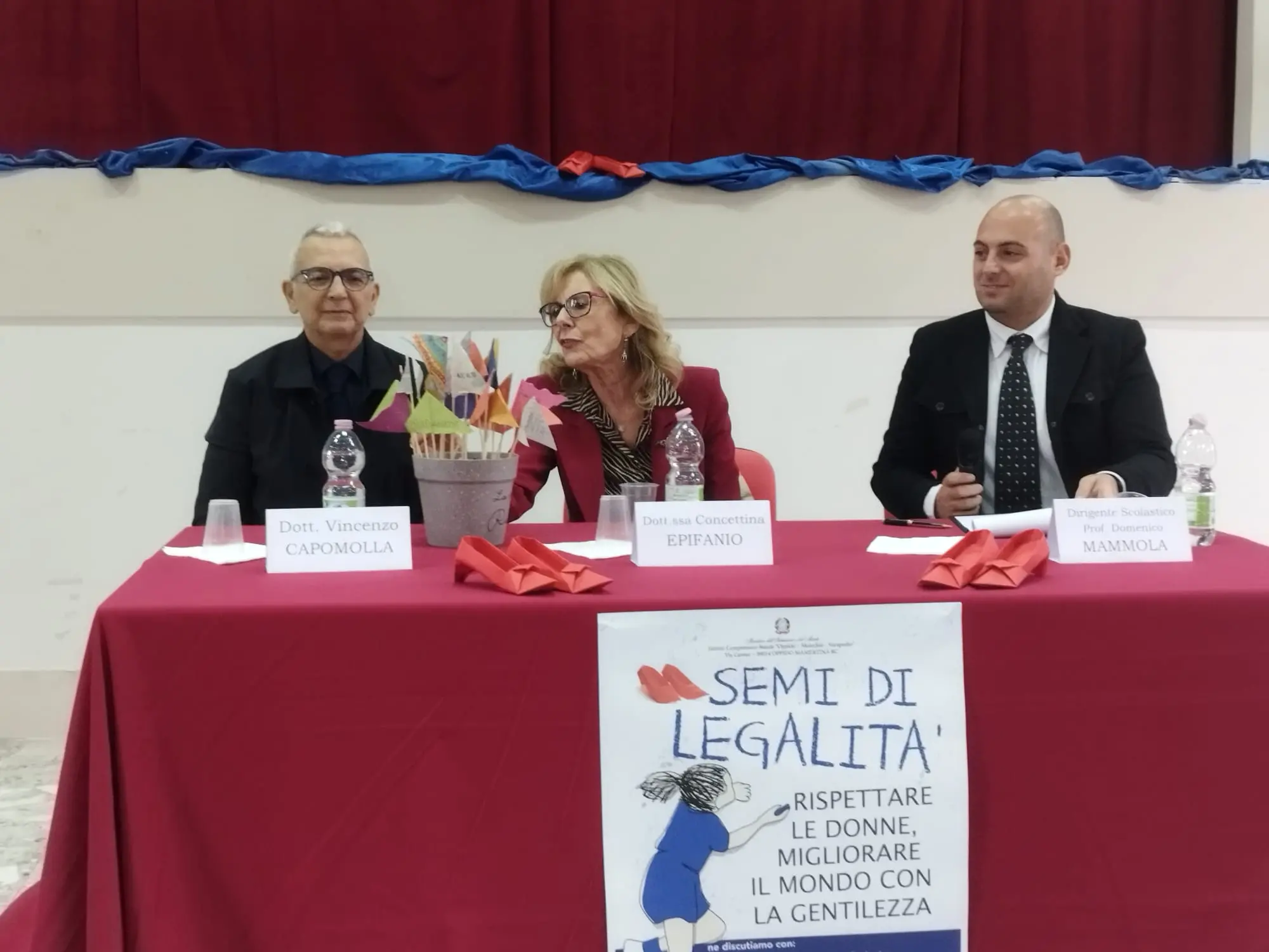 Oppido, gli studenti del Comprensivo a confronto con il procuratore Capomolla e la giudice Epifanio\n