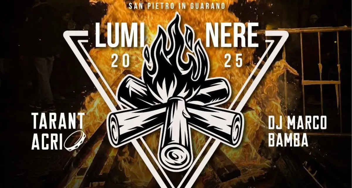 San Pietro in Guarano, le tradizionali “Luminere” inaugurano il periodo di Natale\n