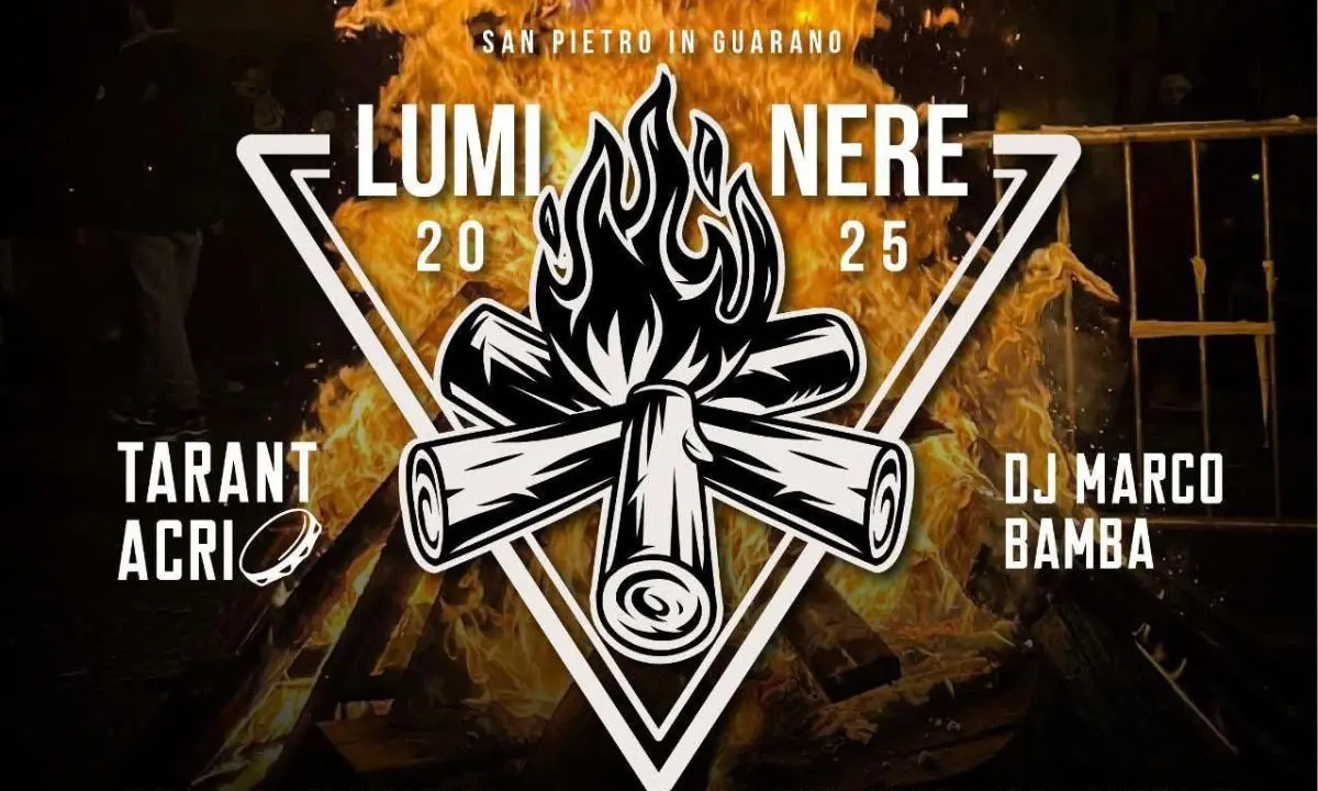 San Pietro in Guarano, le tradizionali “Luminere” inaugurano il periodo di Natale\n