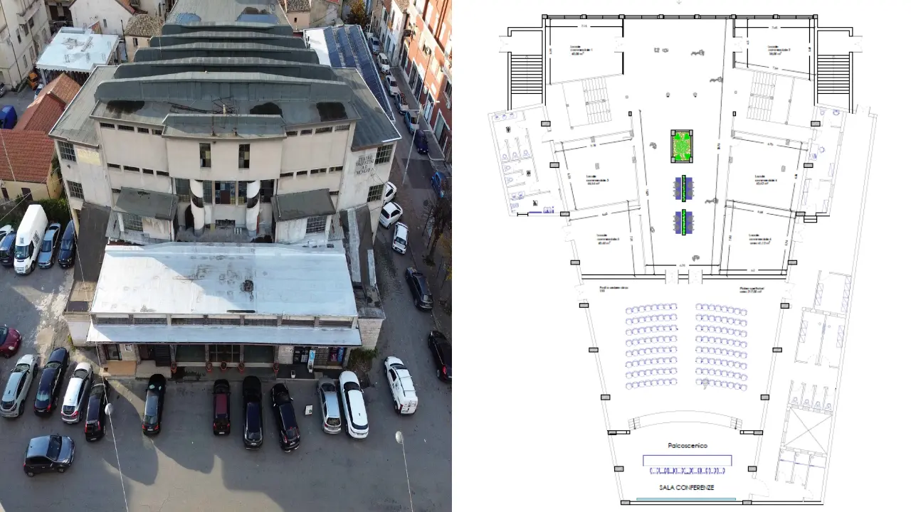 Vibo, il sindaco annuncia il progetto di recupero del Valentini: «Un centro congressi e commerciale nel cuore della città»\n