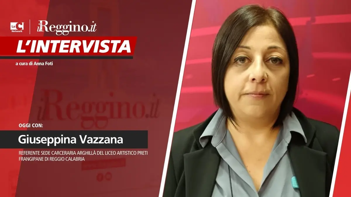 La scuola nel carcere di Arghillà, Giuseppina Vazzana: «Un'esperienza didattica che contribuisce al reinserimento sociale delle persone detenute»\n