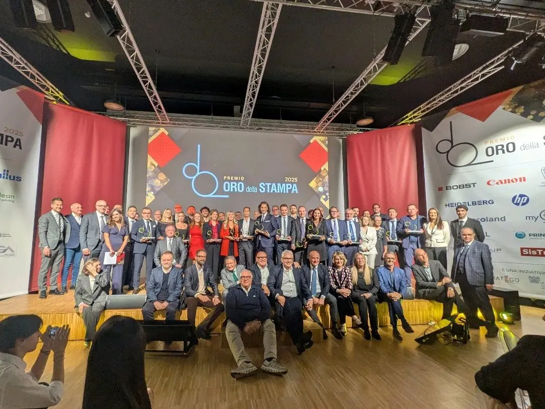 Industria grafica, il futuro nasce ad Arese: tutte le eccellenze premiate all’Oro della Stampa 2025\n