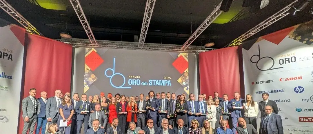 Industria grafica, il futuro nasce ad Arese: tutte le eccellenze premiate all’Oro della Stampa 2025\n