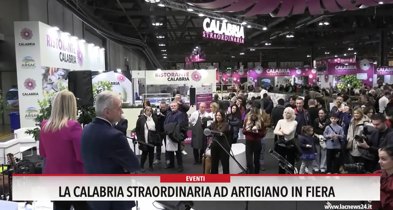 La Calabria Straordinaria ad Artigiano in fiera