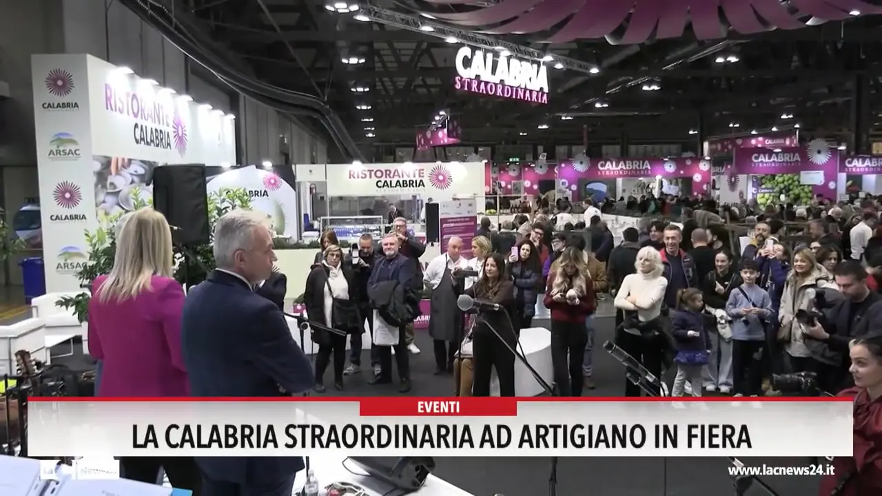 La Calabria Straordinaria ad Artigiano in fiera