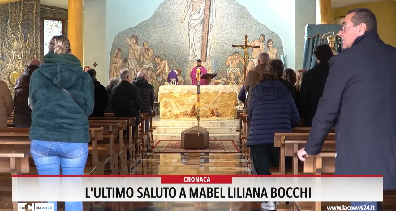 L'ultimo saluto a Mabel Liliana Bocchi