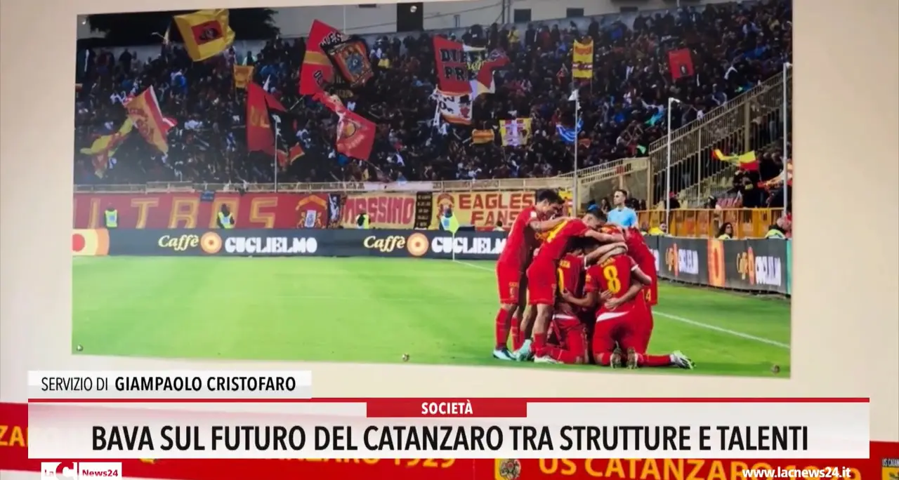 Bava sul futuro del Catanzaro tra strutture e talenti