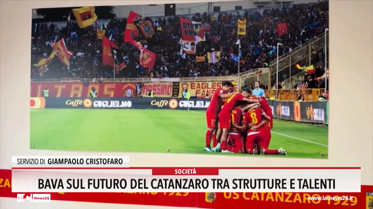Bava sul futuro del Catanzaro tra strutture e talenti