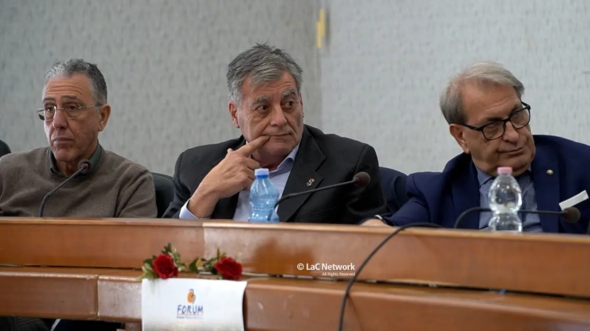 <p>Da sinistra: Mario Russo, Renato Gaspari e Gigi Lupo</p>\\n