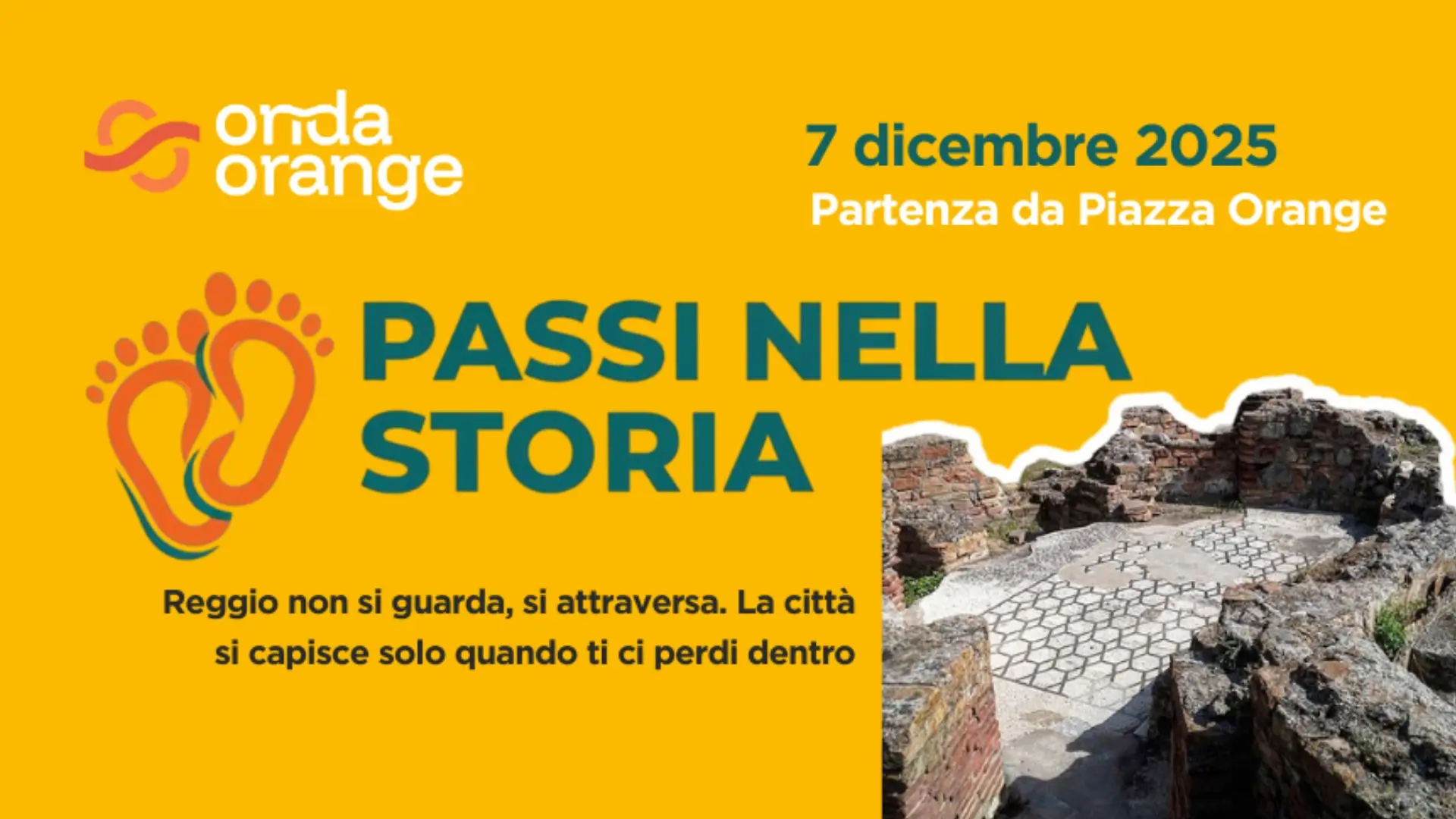 Reggio riscopre la sua identità con “Passi nella Storia”, il trekking urbano firmato Onda Orange\n