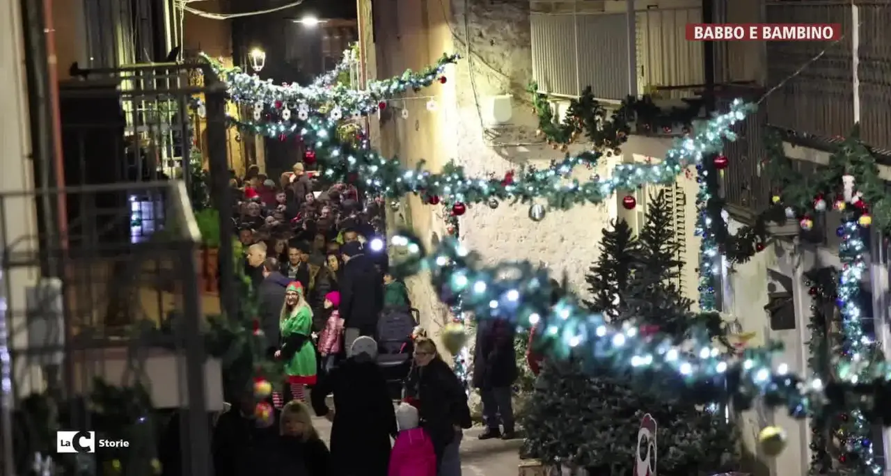 Caria, la casa di Babbo Natale apre le porte