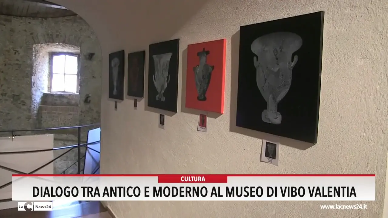 Dialogo tra antico e moderno al museo di Vibo Valentia