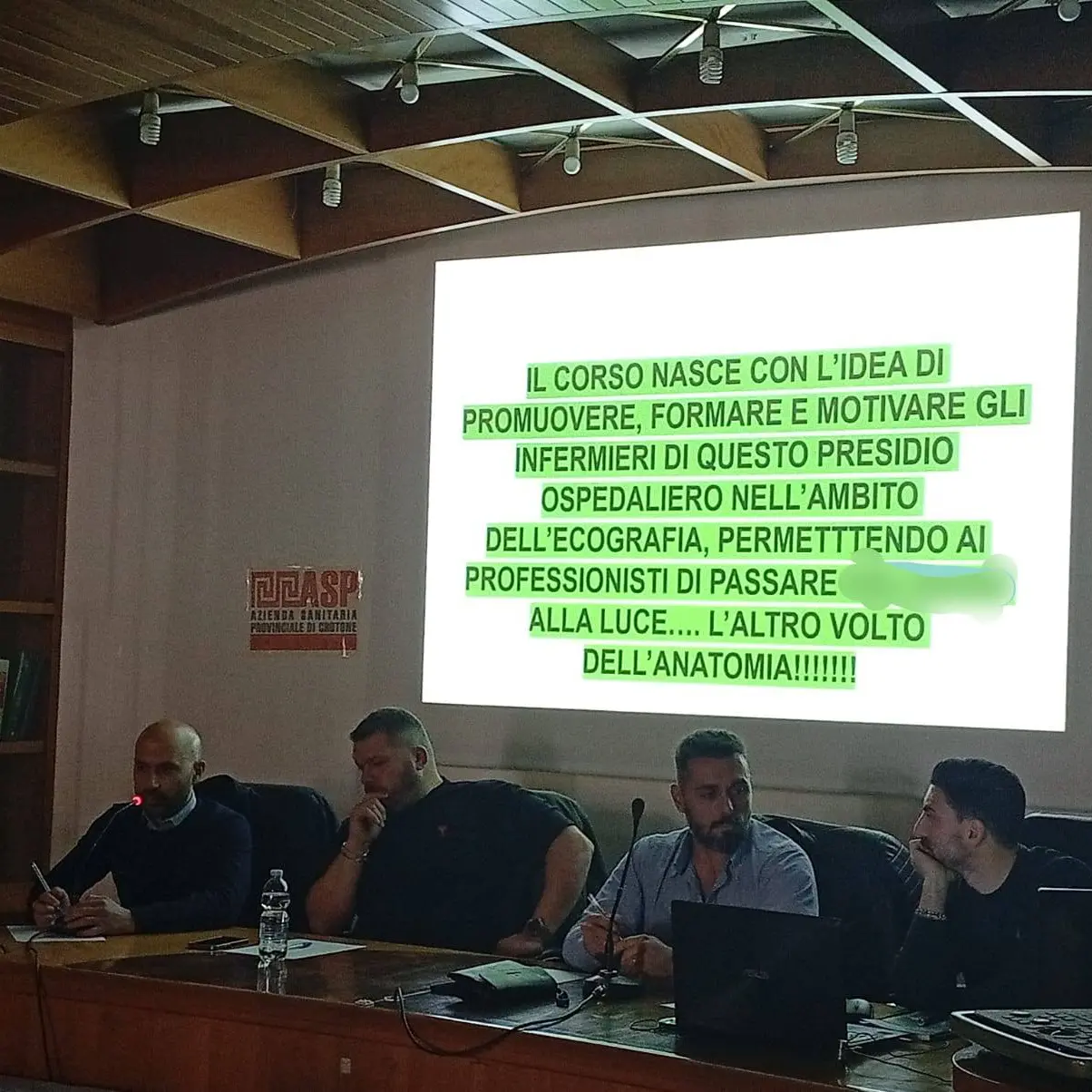 L’infermiere e l’ecografia, le nuove frontiere dell’assistenza: a Crotone l’evento formativo del Nursind\n