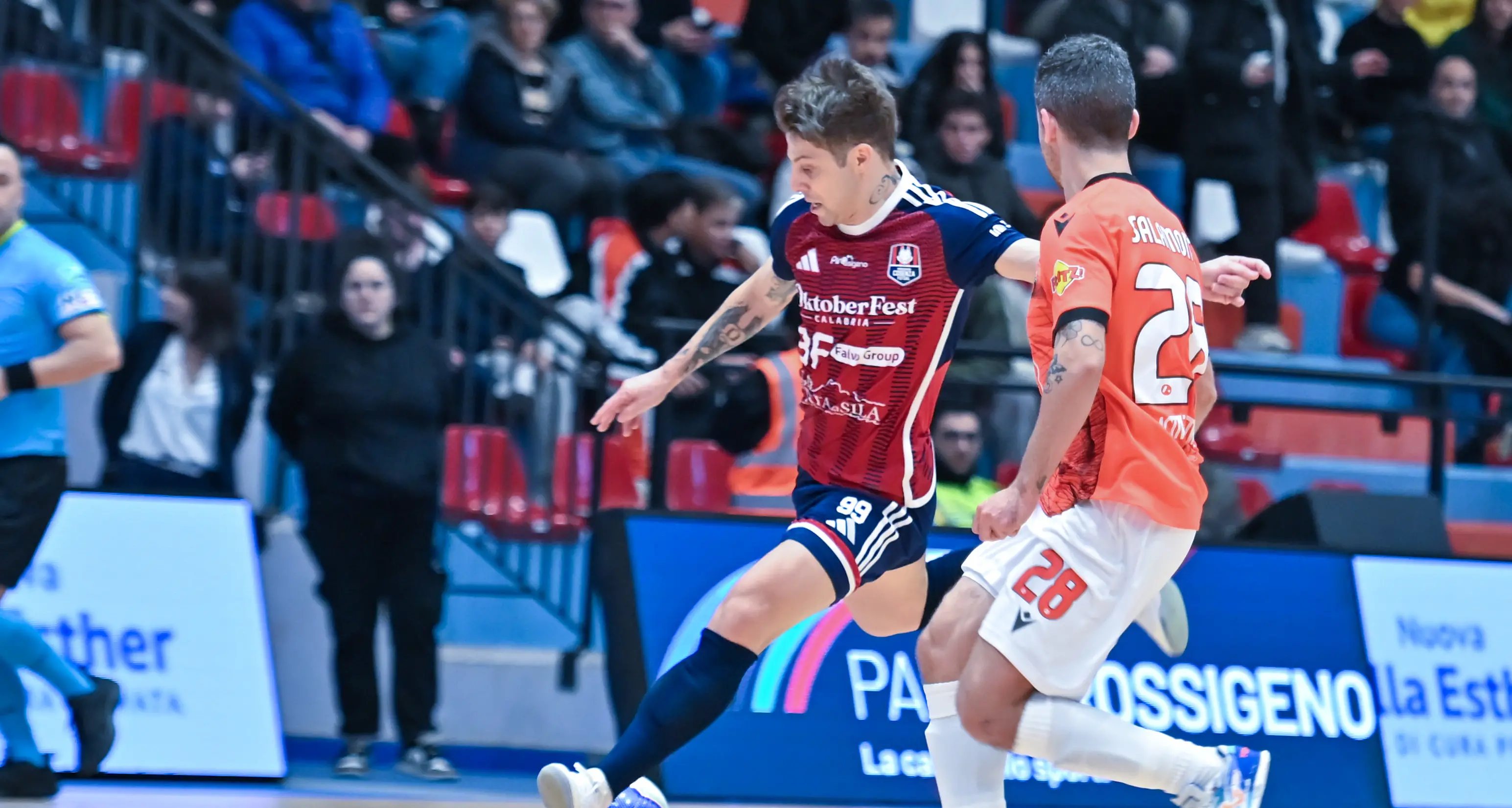 Futsal, Pirossigeno Cosenza-Active Network 1-3: per i lupi la beffa arriva nel finale