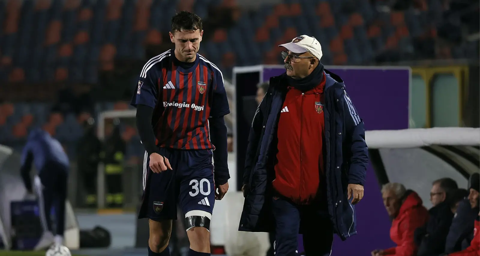 Cosenza, Buscè lancia l’allarme: Mazzocchi a rischio operazione e stagione finita