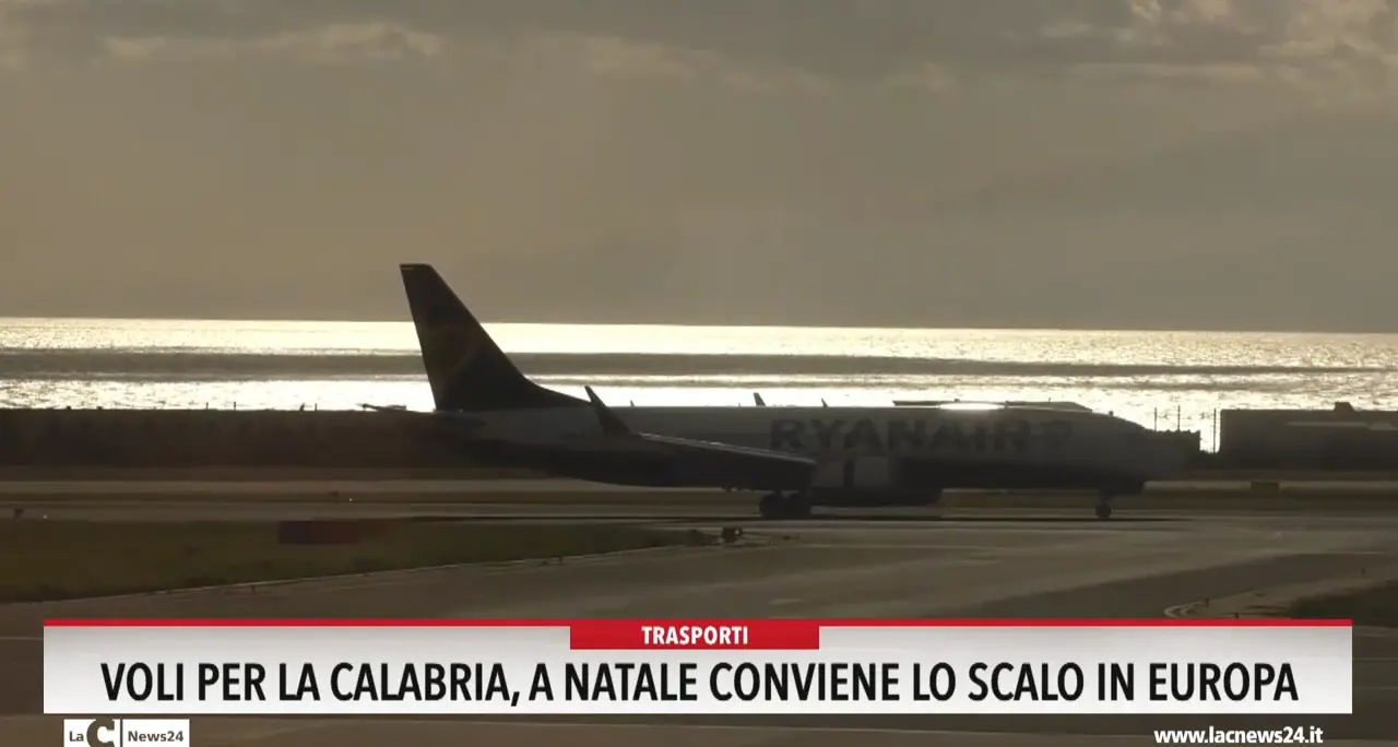 Voli per la Calabria, a Natale conviene lo scalo in Europa