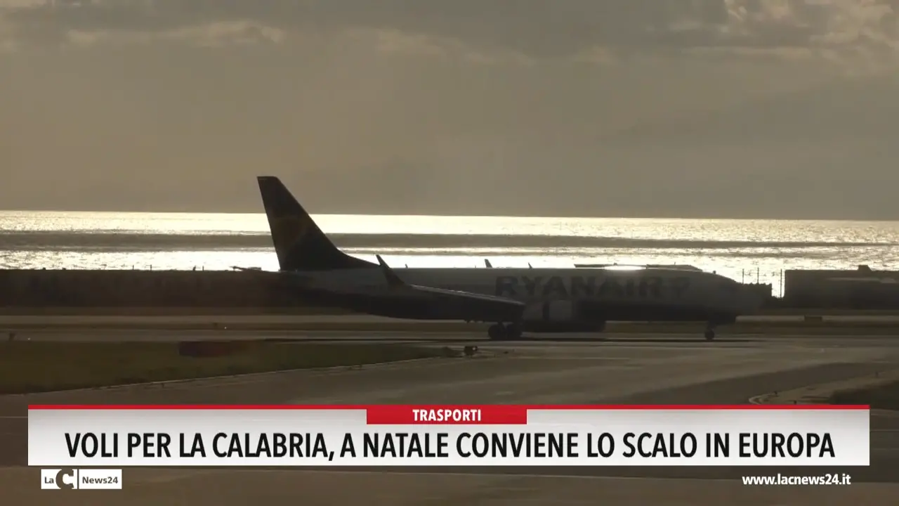 Voli per la Calabria, a Natale conviene lo scalo in Europa