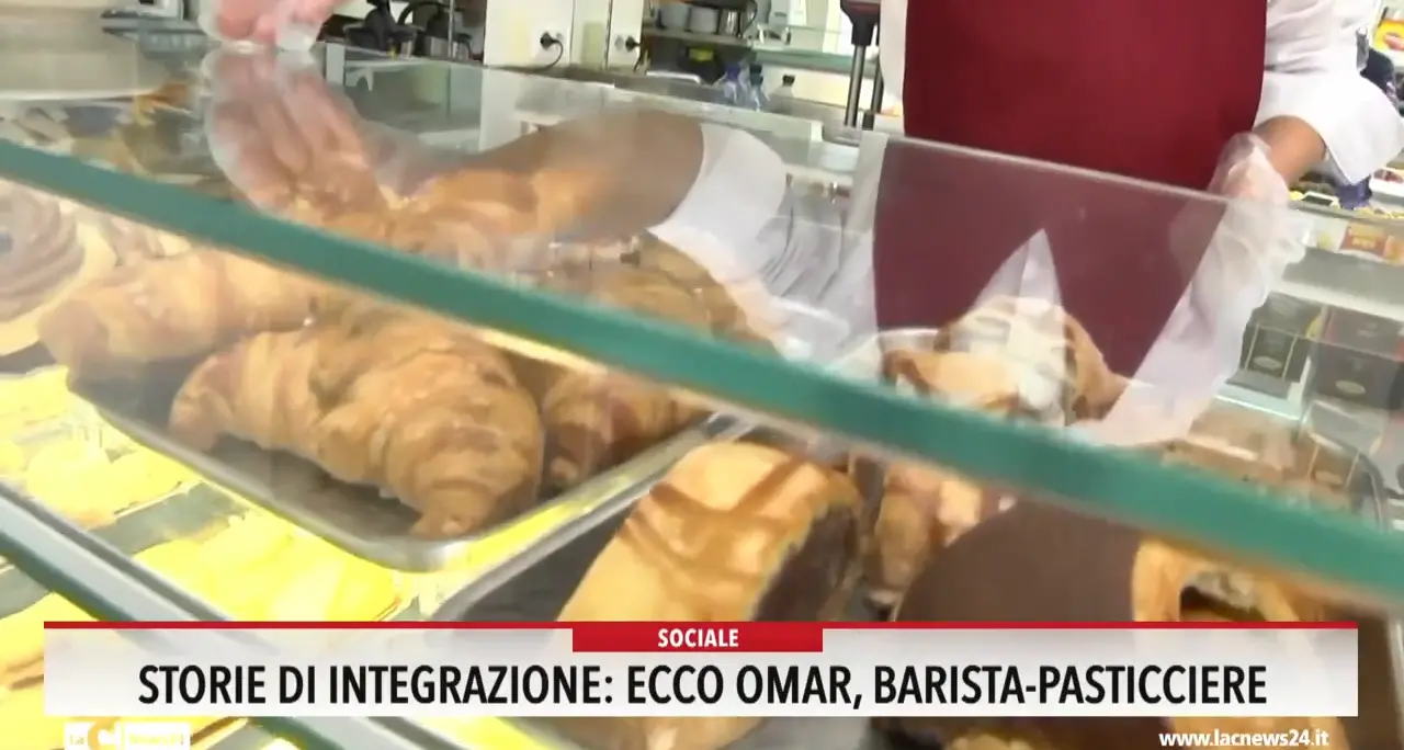 Storie di integrazione: ecco Omar, barista-pasticciere