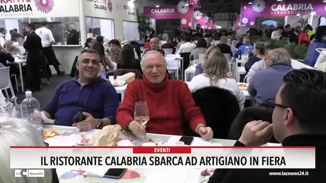Il ristorante Calabria sbarca ad Artigiano in Fiera