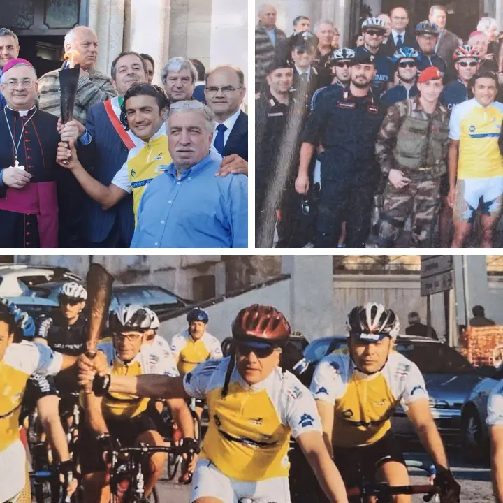 In\u00A0attesa di quella olimpica il ricordo di una torcia che ha già illuminato Vibo 16 anni fa\u00A0quando la città accolse la fiaccola di San Paolo partita dalla Terra Santa\n