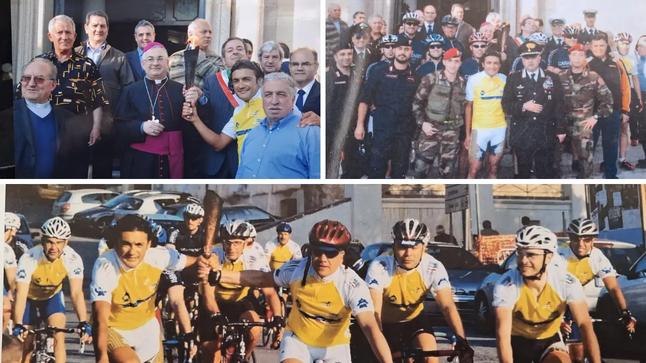 In\u00A0attesa di quella olimpica il ricordo di una torcia che ha già illuminato Vibo 16 anni fa\u00A0quando la città accolse la fiaccola di San Paolo partita dalla Terra Santa\n