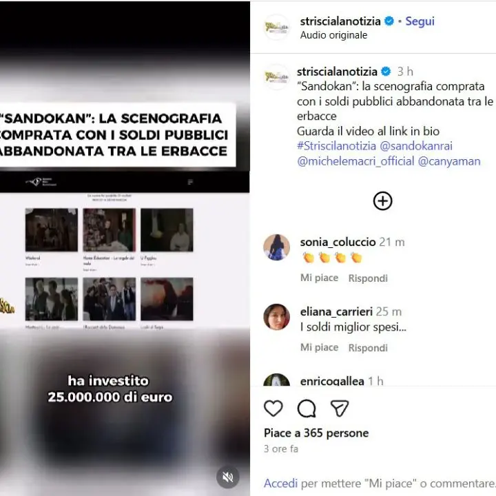 Sandokan, quando la satira televisiva conferma le denunce e richiede risposte\n