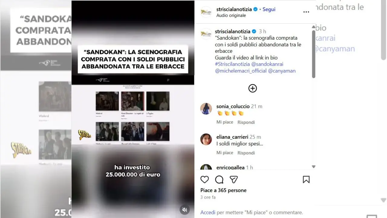 Sandokan, quando la satira televisiva conferma le denunce e richiede risposte\n