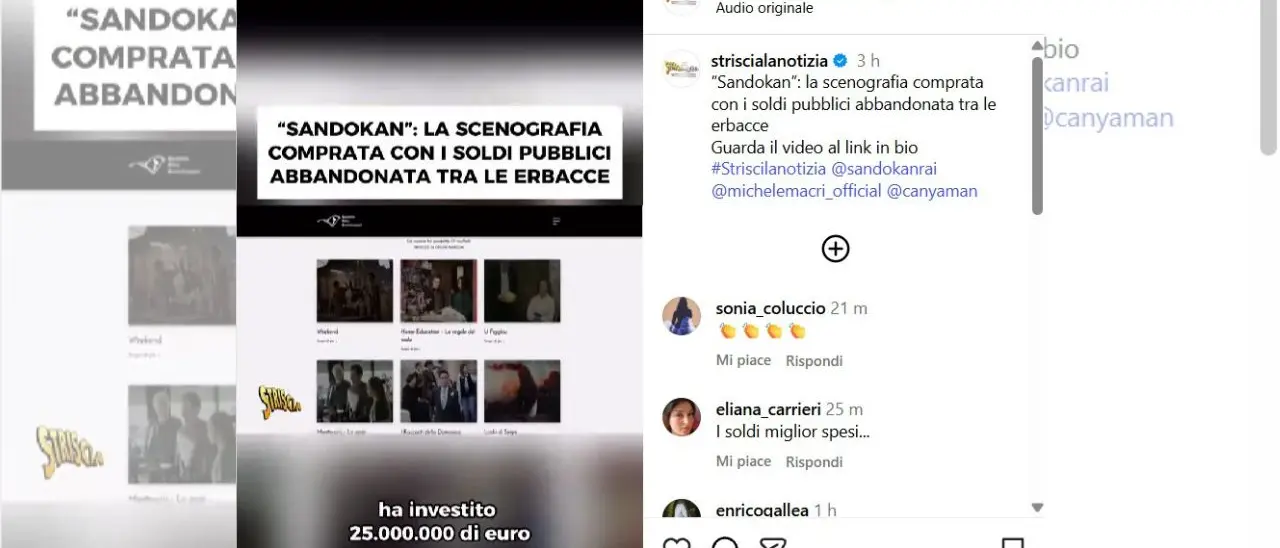 Sandokan, quando la satira televisiva conferma le denunce e richiede risposte\n