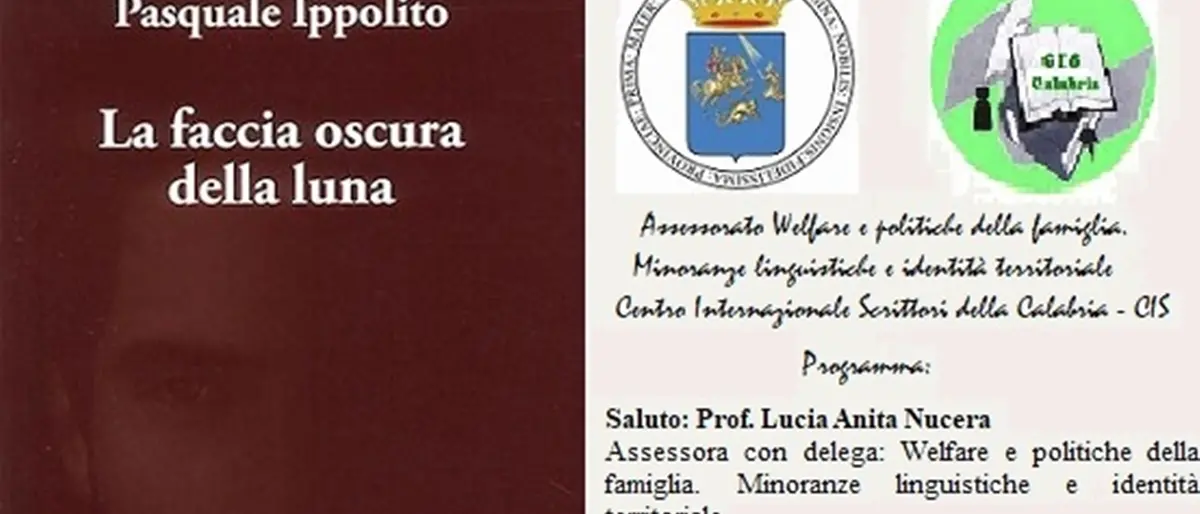 A Reggio “La faccia oscura della luna” di Pasquale Ippolito\n