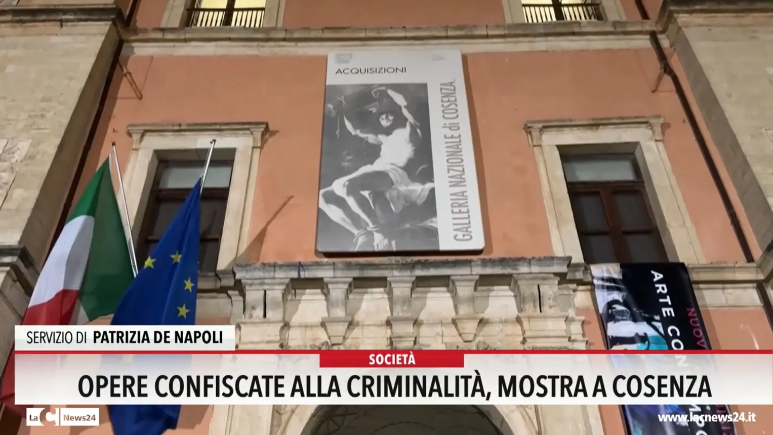 Opere confiscate alla criminalità in mostra a Cosenza