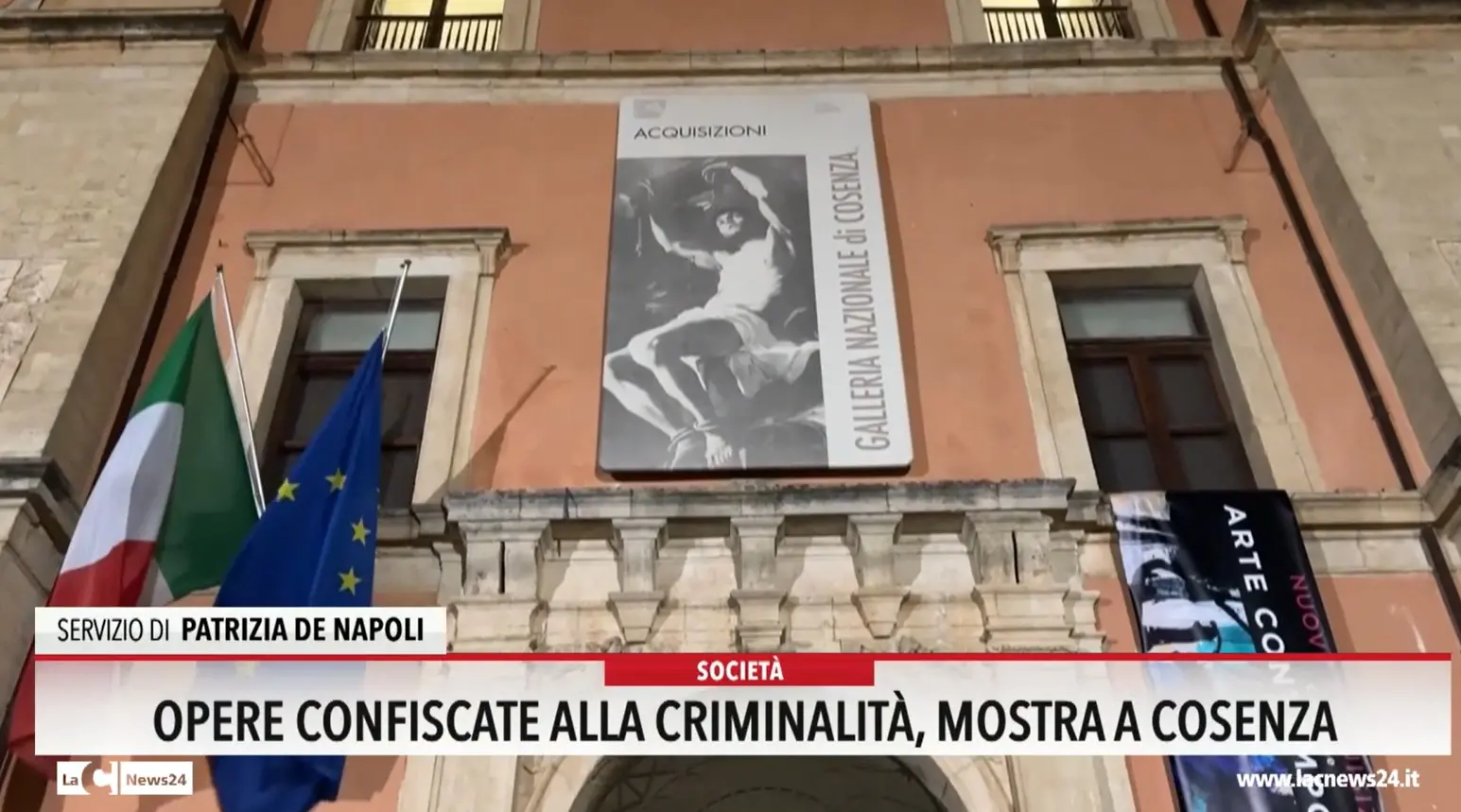 Opere confiscate alla criminalità in mostra a Cosenza