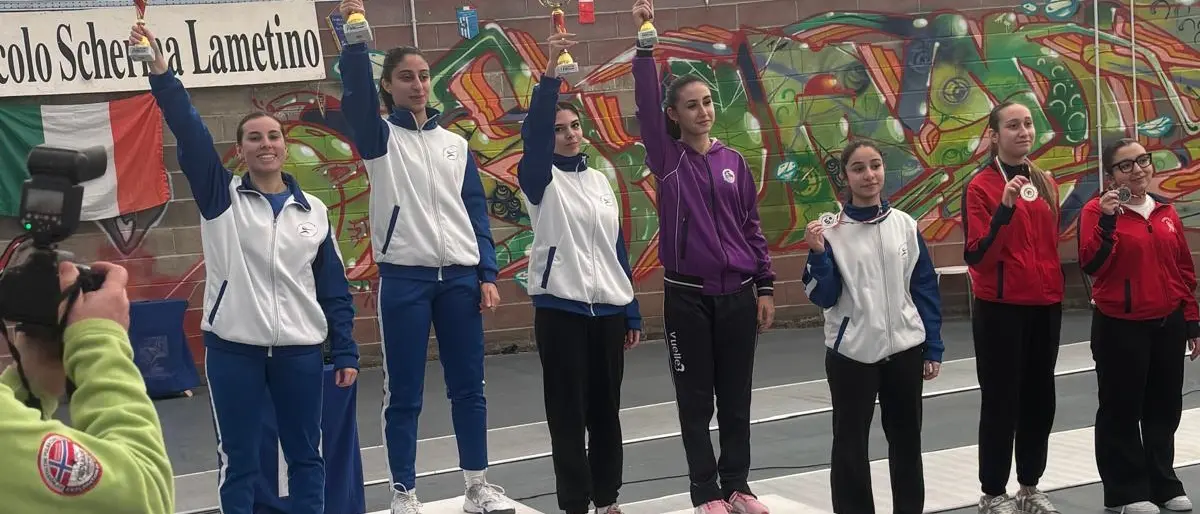 Accademia della Scherma di Reggio\u00A0 protagonista assoluta nelle qualificazioni regionali a Lamezia\n