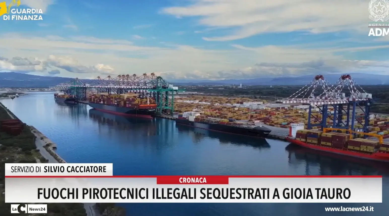 Fuochi pirotecnici illegali sequestrati a Gioia Tauro