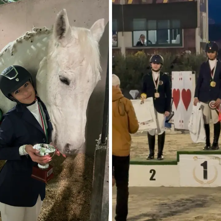 La giovane amazzone vibonese Jasmine Cammarata conquista anche il campionato regionale invernale\n
