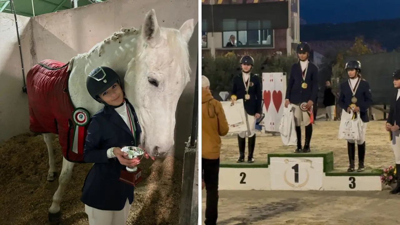 La giovane amazzone vibonese Jasmine Cammarata conquista anche il campionato regionale invernale\n