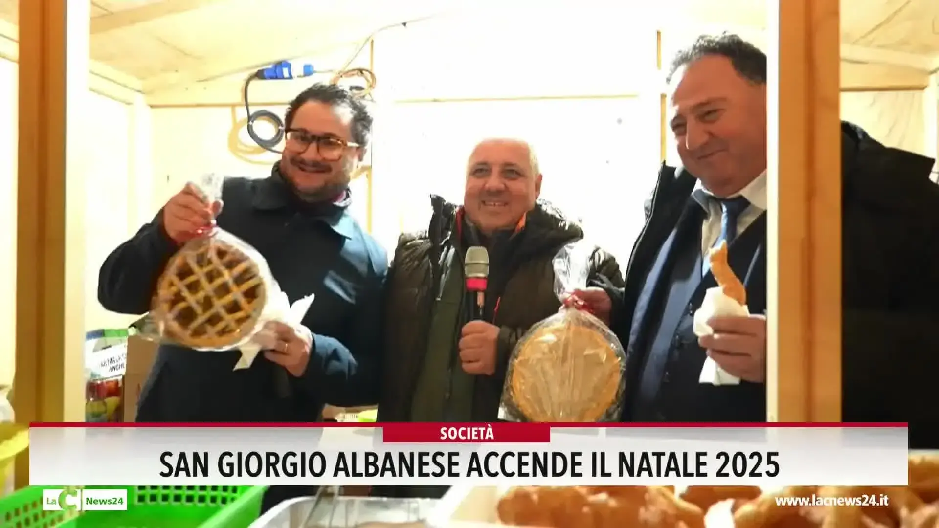 San Giorgio Albanese accende il Natale 2025